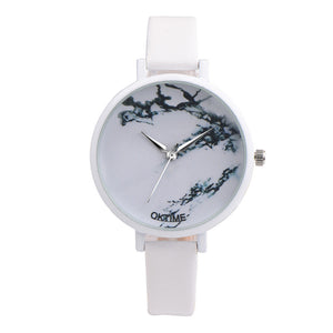 Slim Marbled Watch