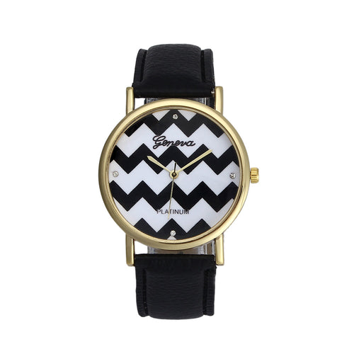 Geneva Striped Watch