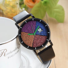 Pie Slice Multi-Colored Watch