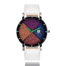 Pie Slice Multi-Colored Watch