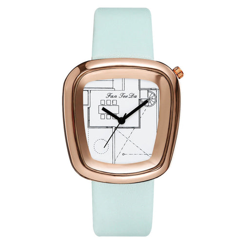 Architectural Minimalist Watch