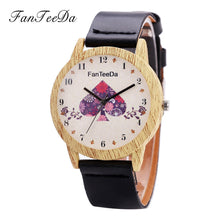 Vintage Wooden Spade Watch