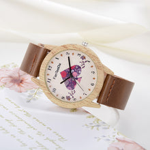Vintage Wooden Spade Watch