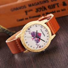 Vintage Wooden Spade Watch
