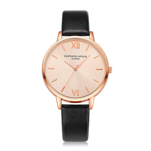 Rose Gold Vintage Minimalist Watch