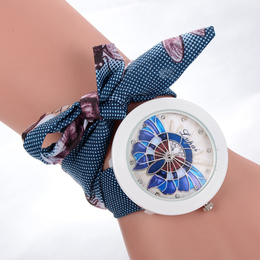 Butterfly Ribbon Watch