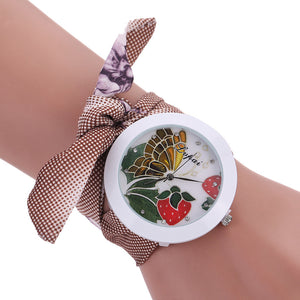 Butterfly Ribbon Watch