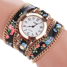 Floral Bracelet Watch