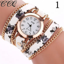 Floral Bracelet Watch