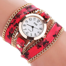 Floral Bracelet Watch