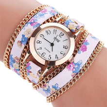 Floral Bracelet Watch