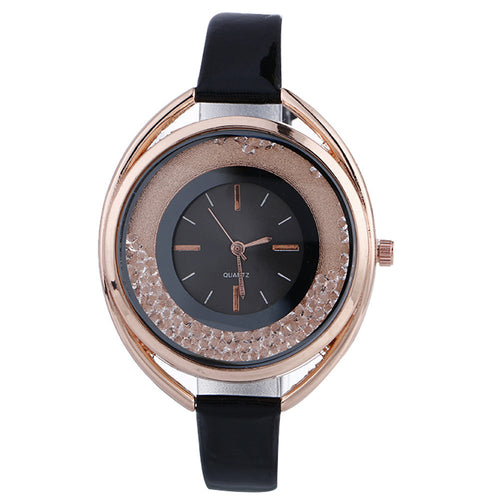 Rose Gold Minimalist Beaded Watch