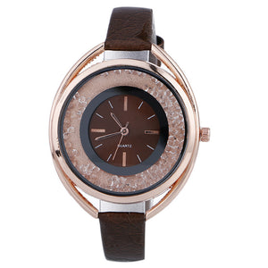 Rose Gold Minimalist Beaded Watch