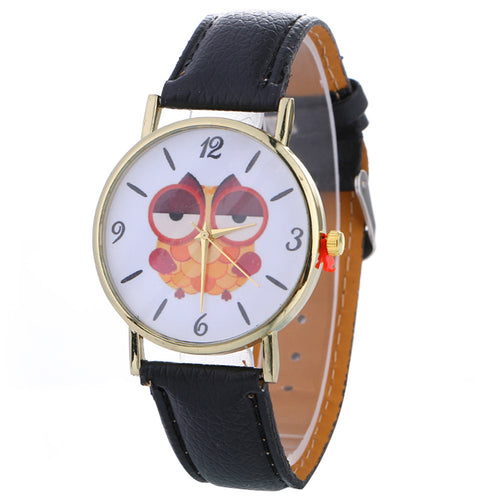 Chill Owl Print Watch
