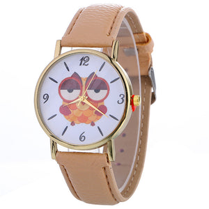 Chill Owl Print Watch