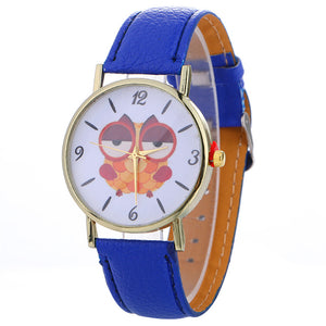 Chill Owl Print Watch