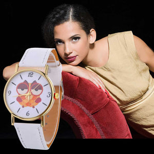 Chill Owl Print Watch