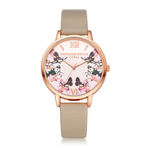 Slim Butterfly Watch