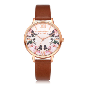 Slim Butterfly Watch