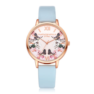 Slim Butterfly Watch