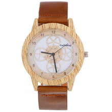 Vintage Wooden Gear Watch