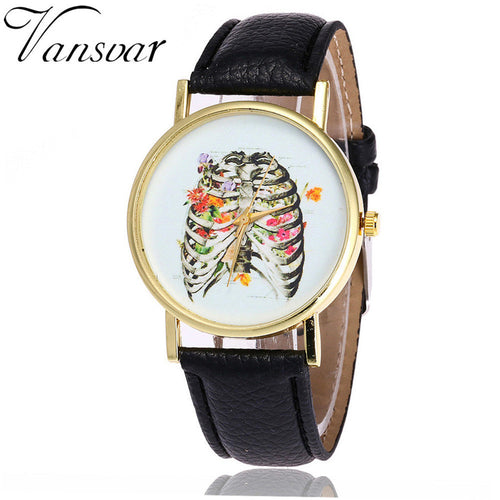 Floral Ribcage Watch