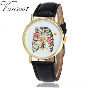 Floral Ribcage Watch