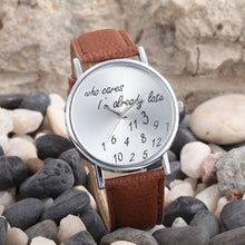 Falling Numeral Watch