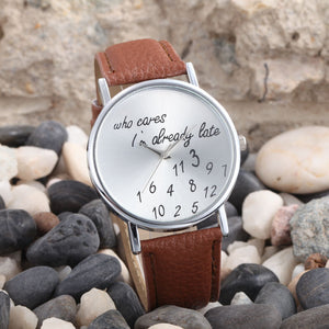 Falling Numeral Watch