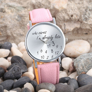 Falling Numeral Watch