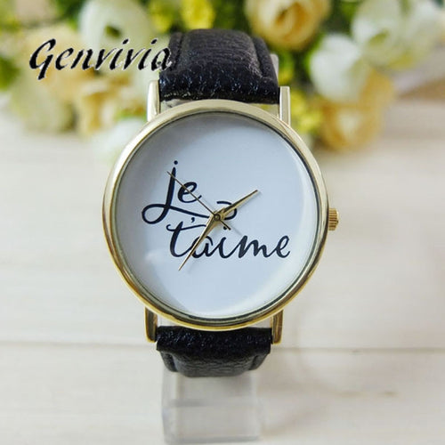 Minimal French Print Watch