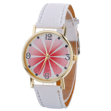 Sunburst Feather Print Watch