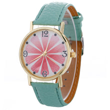 Sunburst Feather Print Watch