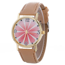 Sunburst Feather Print Watch