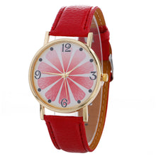 Sunburst Feather Print Watch