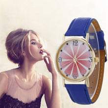 Sunburst Feather Print Watch