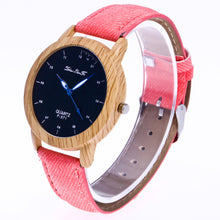 Vintage Black Wood Watch