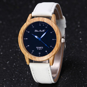 Vintage Black Wood Watch