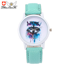 Raccoon Leather Watch